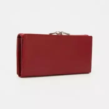 Кошелёк на магнитах, цвет бордовый