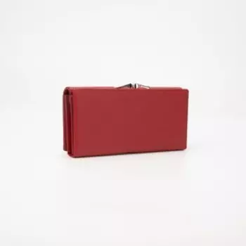 Кошелёк на магнитах, цвет бордовый