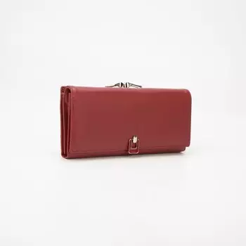 Кошелёк на магнитах, цвет бордовый