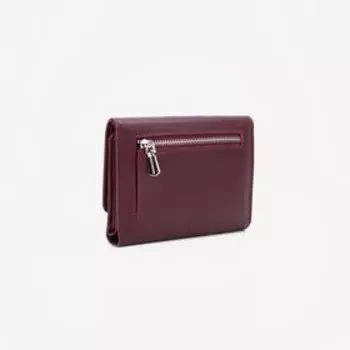 Кошелёк на магнитах, цвет бордовый
