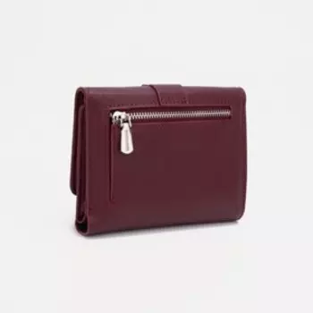 Кошелёк на магнитах, цвет бордовый