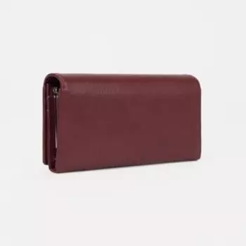 Кошелёк женский на магнитах, цвет бордовый