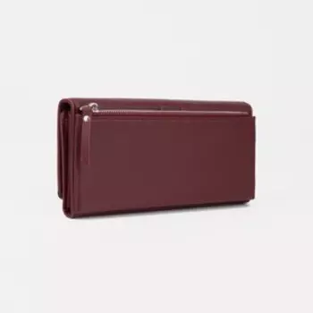 Кошелёк на магнитах, цвет бордовый
