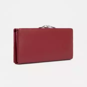 Кошелёк на магнитах, цвет бордовый