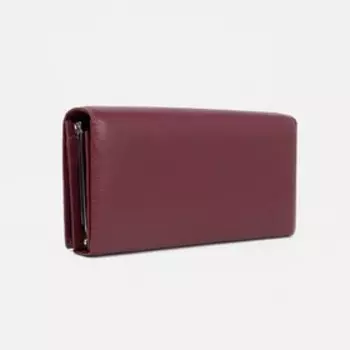 Кошелёк на магнитах, цвет бордовый