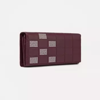 Кошелёк на магнитах, цвет бордовый