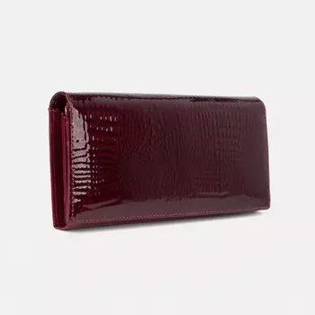 Кошелёк на магнитах, цвет бордовый