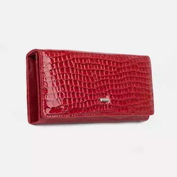 Кошелёк на магнитах, цвет бордовый