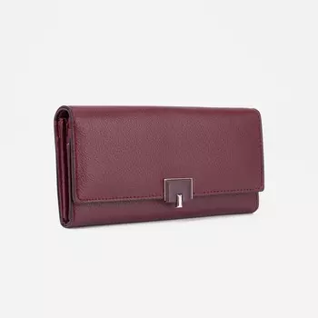 Кошелёк на магнитах, цвет бордовый