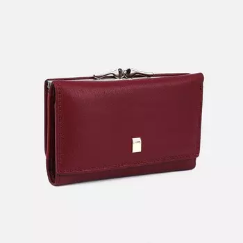 Кошелёк на магнитах, цвет бордовый