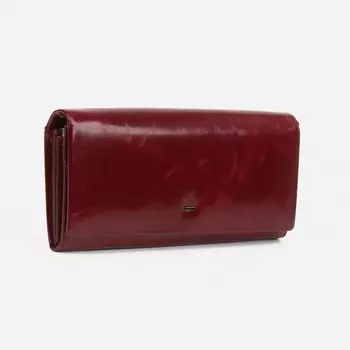 Кошелёк на магнитах, цвет бордовый