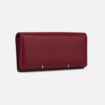Кошелёк на магнитах, цвет бордовый