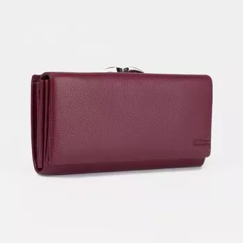 Кошелёк на магнитах, цвет бордовый