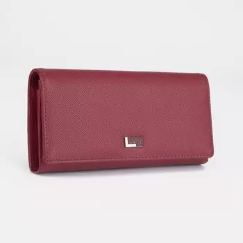 Кошелёк на магнитах, цвет бордовый