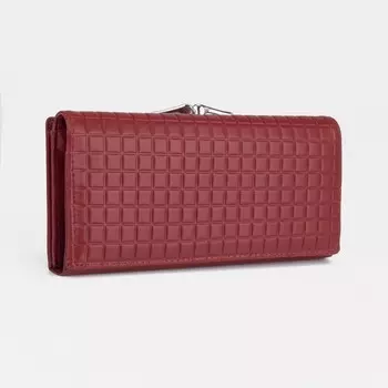 Кошелёк на магнитах, цвет бордовый