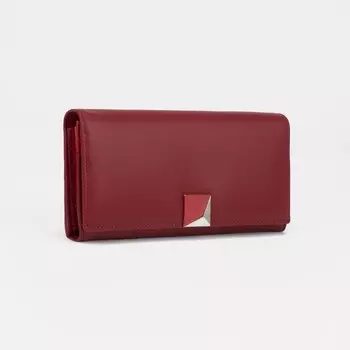 Кошелёк на магнитах, цвет бордовый