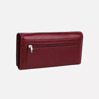 Кошелёк на магнитах, цвет бордовый