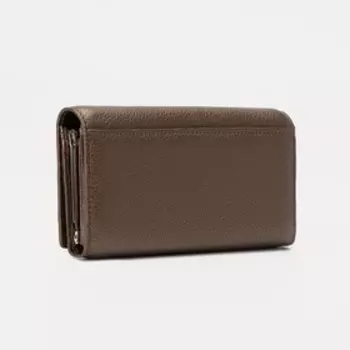 Кошелёк на магнитах, цвет бронзовый