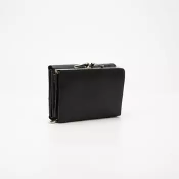 Кошелёк на магнитах, цвет чёрный