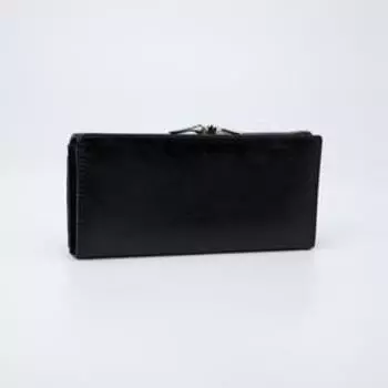 Кошелёк на магнитах, цвет чёрный