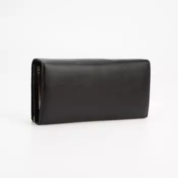 Кошелёк на магнитах, цвет чёрный