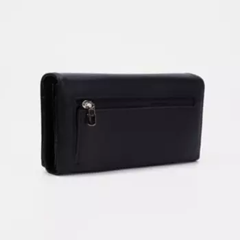 Кошелёк на магнитах, цвет чёрный