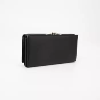 Кошелёк на магнитах, цвет чёрный