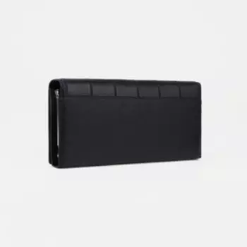 Кошелёк женский на магнитах, цвет чёрный