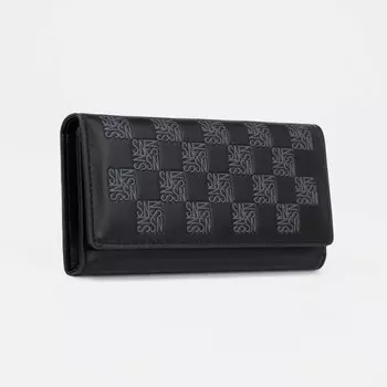 Кошелёк на магнитах, цвет чёрный