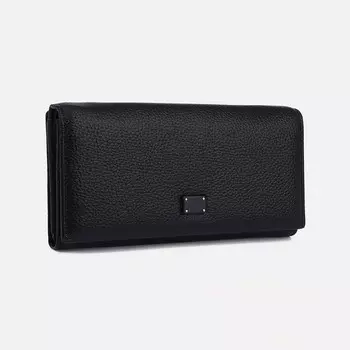 Кошелёк на магнитах, цвет чёрный