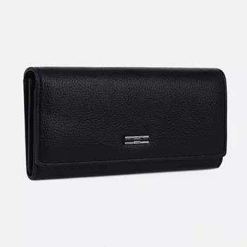 Кошелёк на магнитах, цвет чёрный