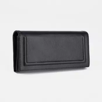 Кошелёк на магнитах, цвет чёрный