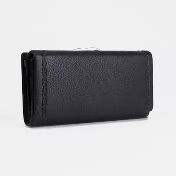 Кошелёк на магнитах, цвет чёрный