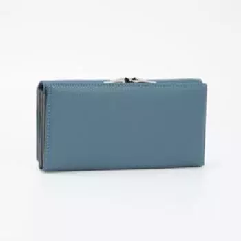 Кошелёк на магнитах,, цвет голубой