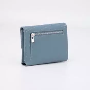 Кошелёк на магнитах, цвет голубой
