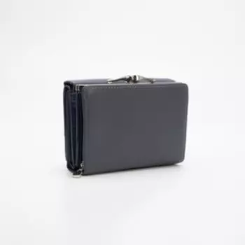 Кошелёк на магнитах, цвет серый