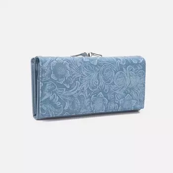 Кошелёк на магнитах, цвет голубой