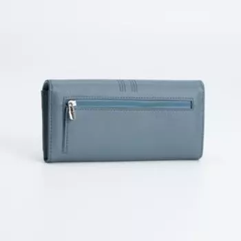 Кошелёк на магнитах, цвет голубой
