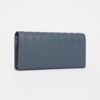 Кошелёк женский на магнитах, цвет голубой