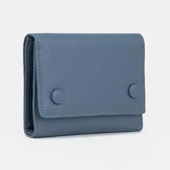 Кошелёк на магнитах, цвет голубой