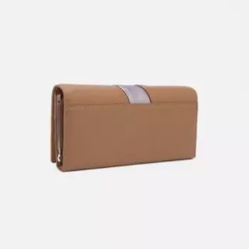 Кошелёк женский на магнитах, цвет горчичный