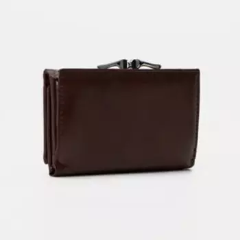 Кошелёк на магнитах, цвет коричневый