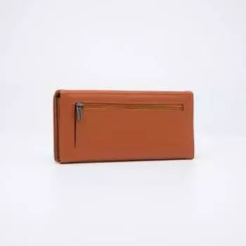 Кошелёк на магнитах, цвет коричневый