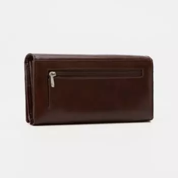 Кошелёк на магнитах, цвет коричневый