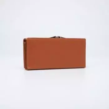 Кошелёк на магнитах, цвет коричневый