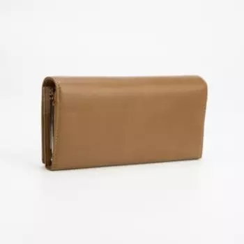 Кошелёк на магнитах, цвет коричневый