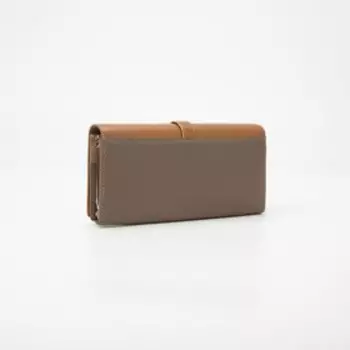 Кошелёк на магнитах, цвет коричневый