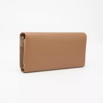 Кошелёк на магнитах, цвет коричневый