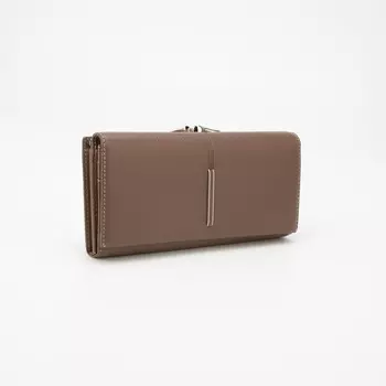 Кошелёк на магнитах, цвет коричневый