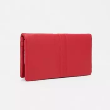 Кошелёк женский на магнитах, цвет красный